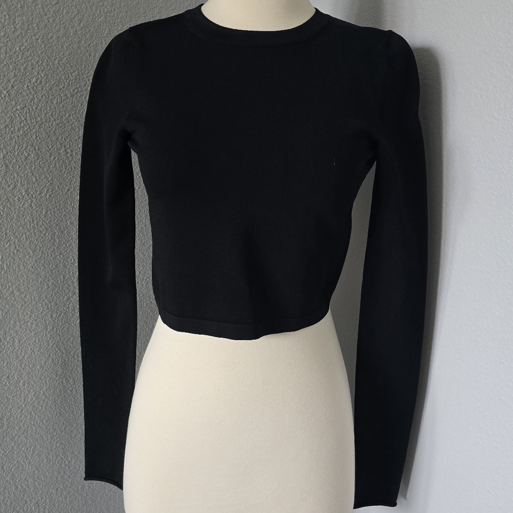 $1250 Stella McCartney Open Back Crop Top Size XS | US0, IT36 - Picture 2 of 6